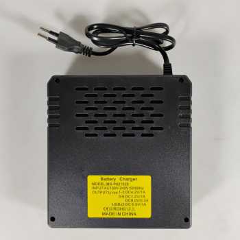 Gambar produk HONG DONG Charger Baterai 8 Slot AA AAA 18650 Li-Ion Ni-MH Dual USB - MS-P421529