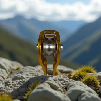 Gambar produk TaffSPORT Double Pulley Tandem Zipline Smooth Surface Aluminium 30kN - ZWA006