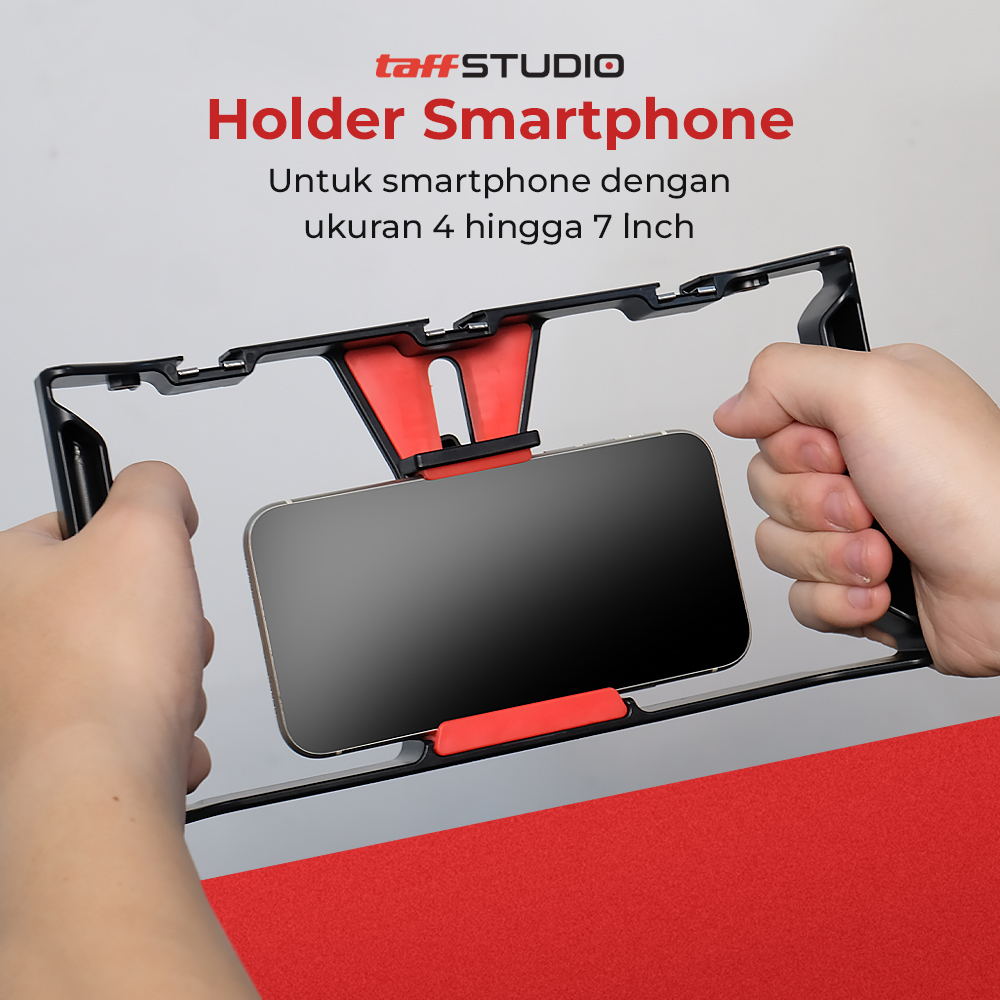 Gambar produk TaffSTUDIO Smartphone Handheld U-Rig Stabilizer 4-7 Inch - BY-MM1