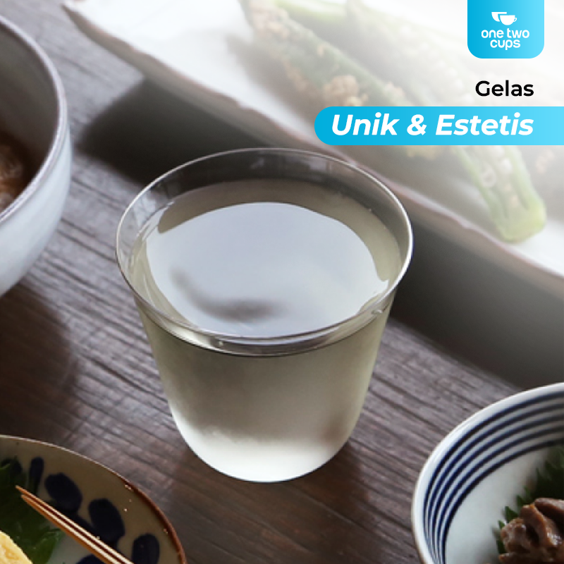 Gambar produk One Two Cups Gelas Whisky Cocktail Ultra Thin Rock Glass 300ml - KM137