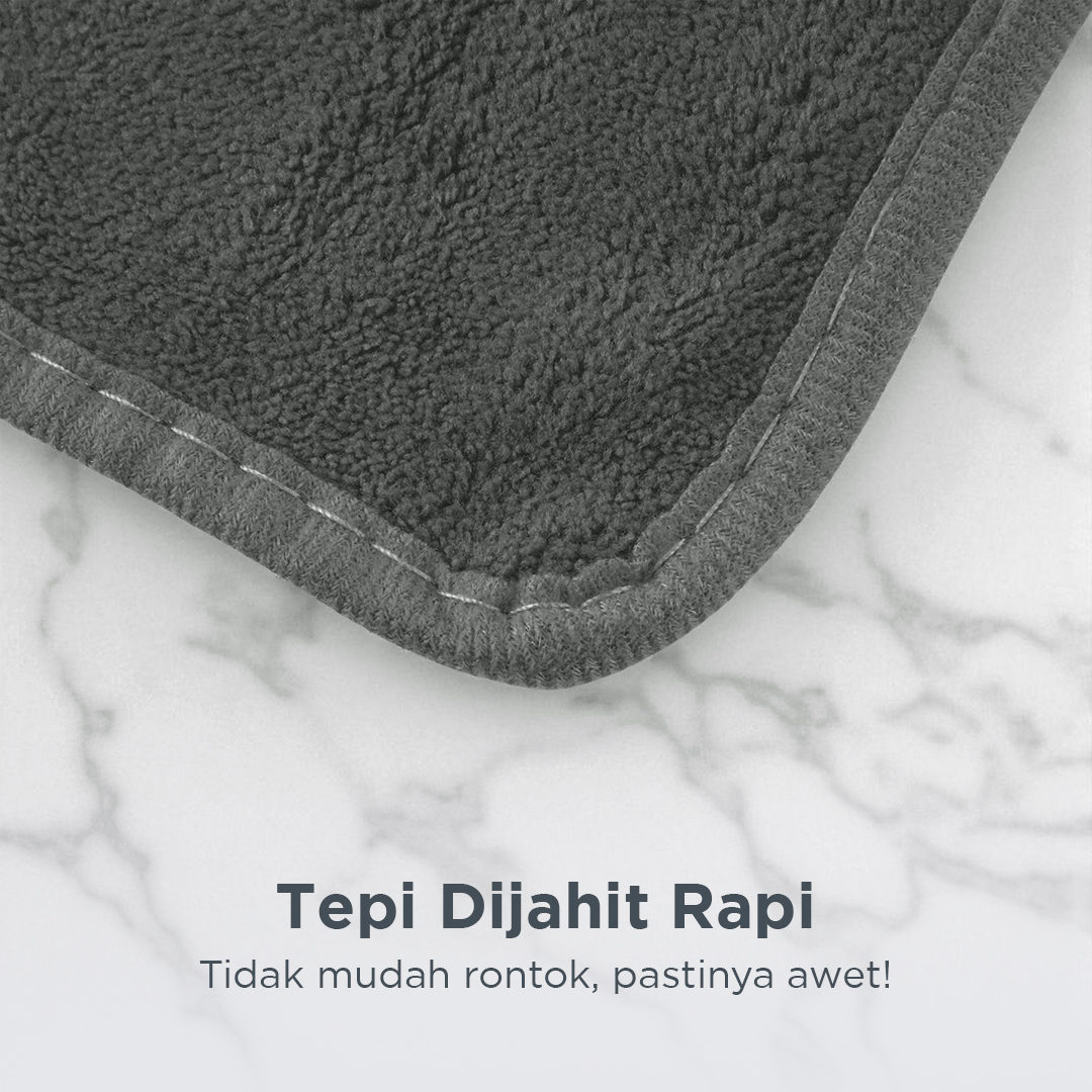 Gambar produk SHUMAI Kain Lap Microfiber Mobil Cleaning Towel Soft High Absorption 30x30cm - SH3