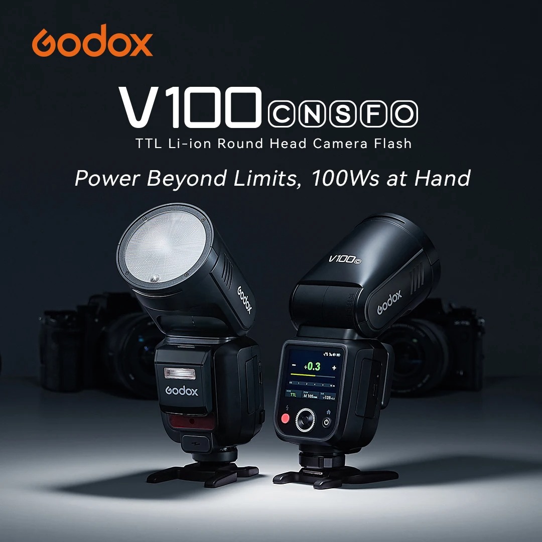 Gambar produk Godox Flash Camera Wireless Touchscreen Global Shutter 100Ws for Canon - V100C