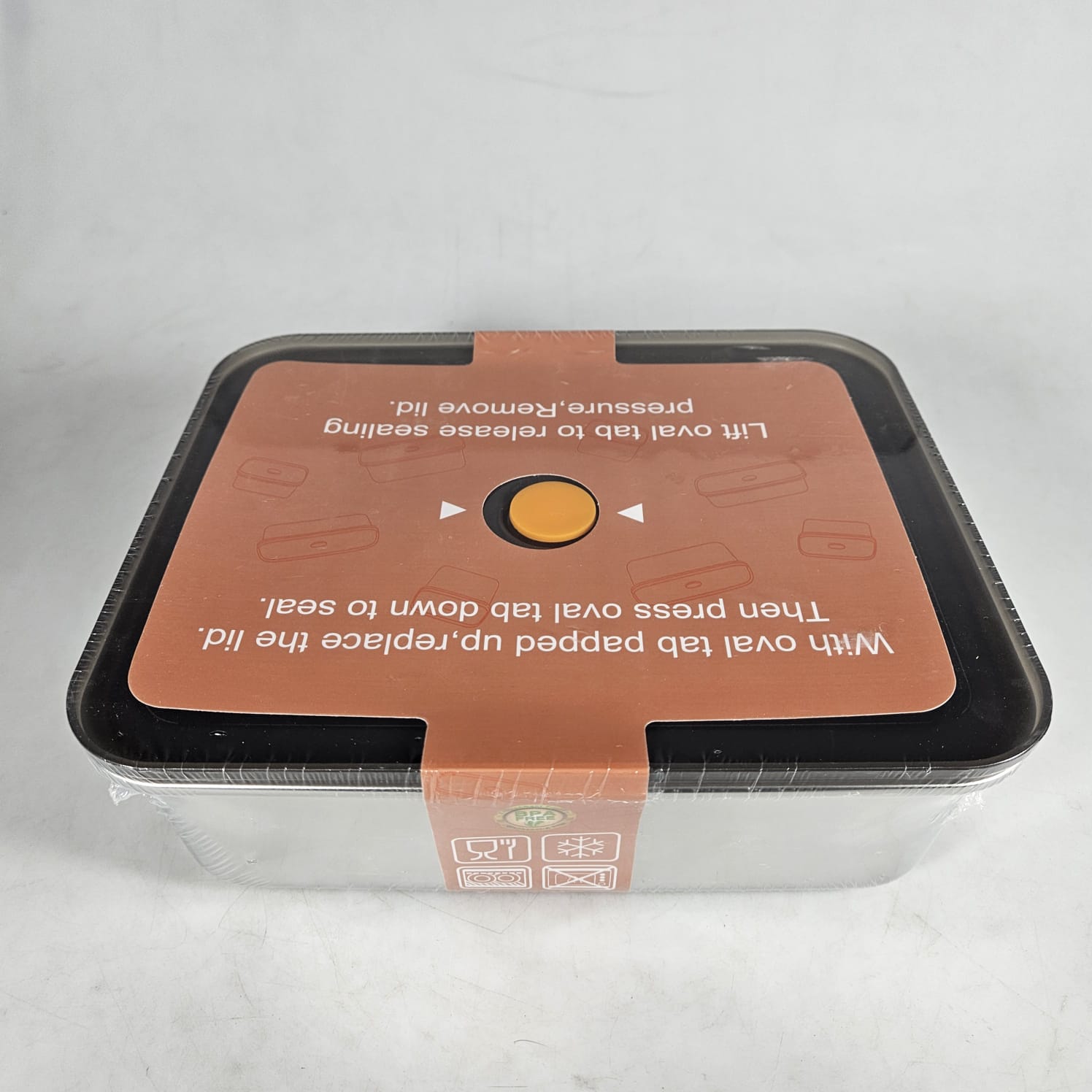 Gambar produk TaffHOME Kotak Makan Lunch Box Multifunction Stainless Steel 304 2300ml - AC-21