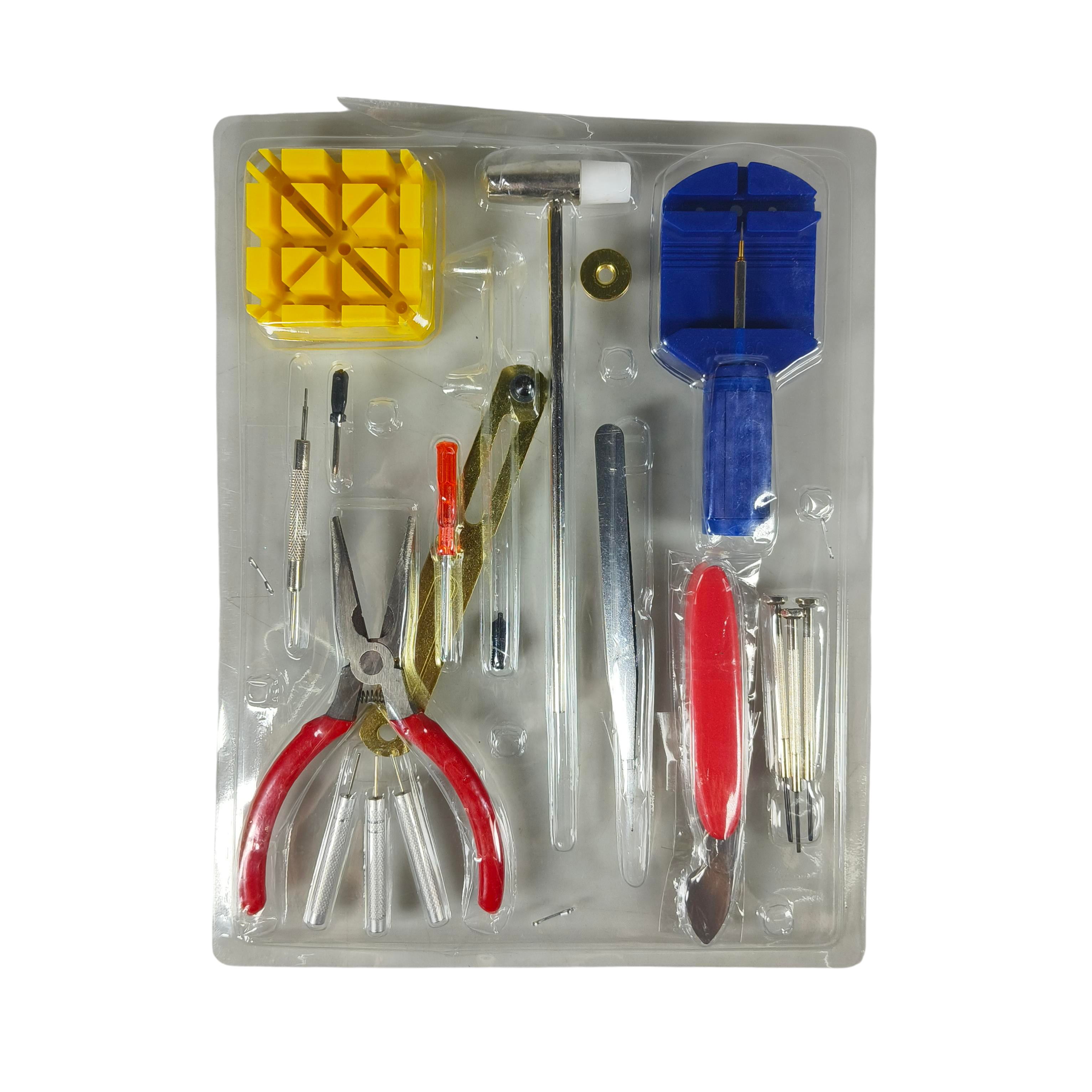 Gambar produk Alat Reparasi Servis Jam Tangan Set 16 PCS - WW082