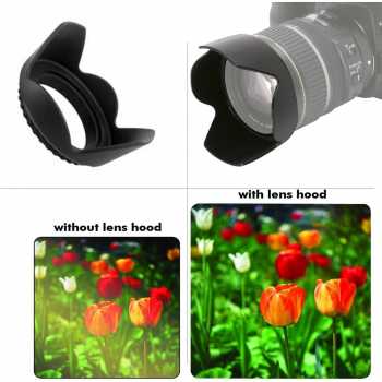 Gambar produk Lens Hood Screw Mount for Kamera DSLR 52mm