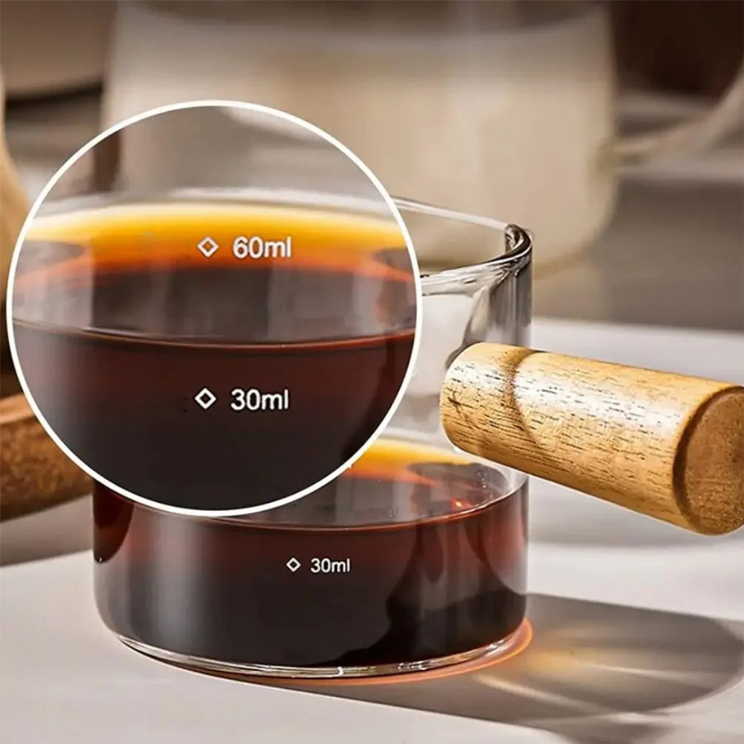 JAJKA Gelas Takar Kopi Espresso Shot Measuring Cup Double Mouth 150ml - JK-150 Gambar produk JAJKA Gelas Takar Kopi Espresso Shot Measuring Cup Double Mouth 150ml - JK-150