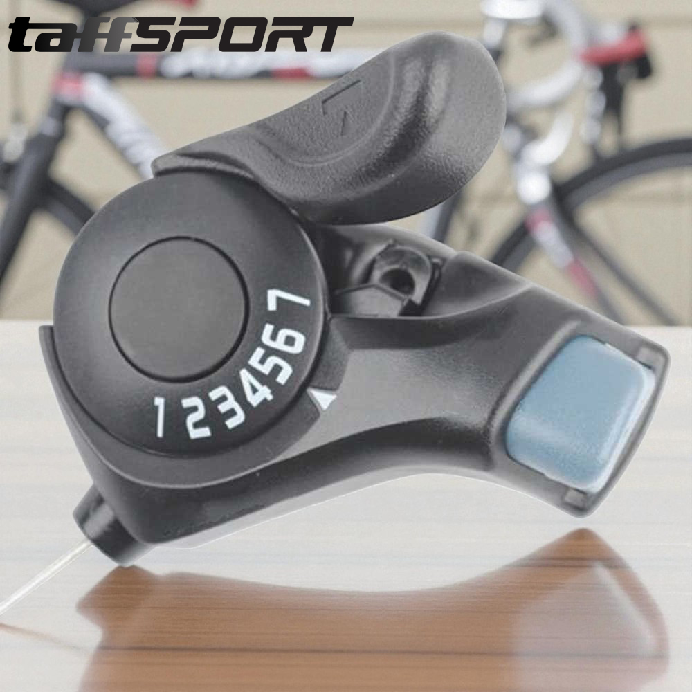 TaffSPORT Apex 7 Speed Trigger Shifter Sepeda Gunung 2 PCS - SL-TX30 Gambar produk TaffSPORT Apex 7 Speed Trigger Shifter Sepeda Gunung 2 PCS - SL-TX30
