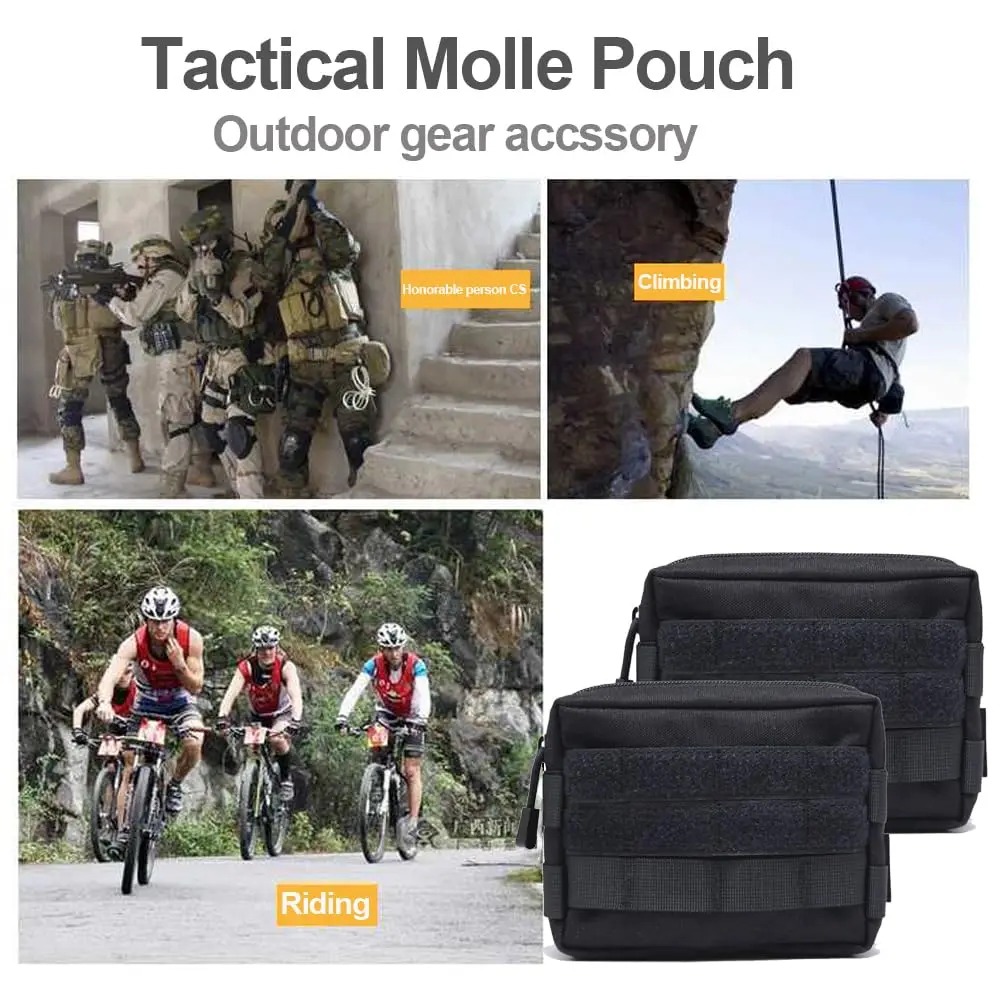 Gambar produk GAIZYU Tas EDC Pouch Tactical Toolkit Outdoor Waist Bag Oxford 600D - GZ-600