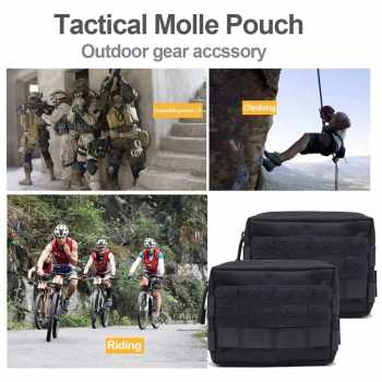Gambar produk GAIZYU Tas EDC Pouch Tactical Toolkit Outdoor Waist Bag Oxford 600D - GZ-600