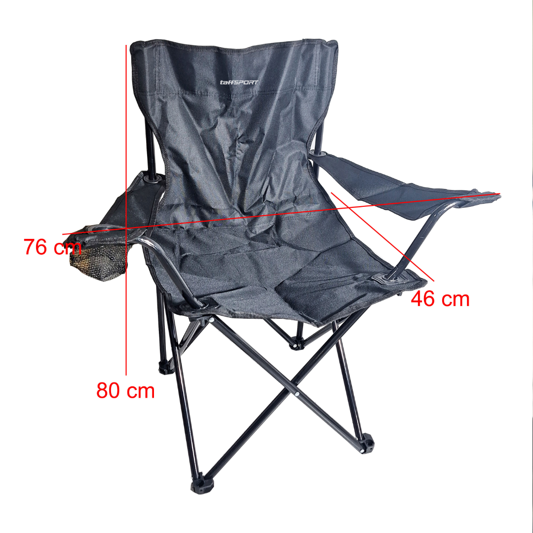 Gambar produk TaffSPORT Kursi Lipat Outdoor Camping Portable Foldable Oxford 600D - FS01