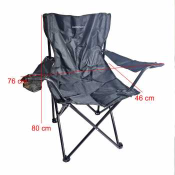 Gambar produk TaffSPORT Kursi Lipat Outdoor Camping Portable Foldable Oxford 600D - FS01