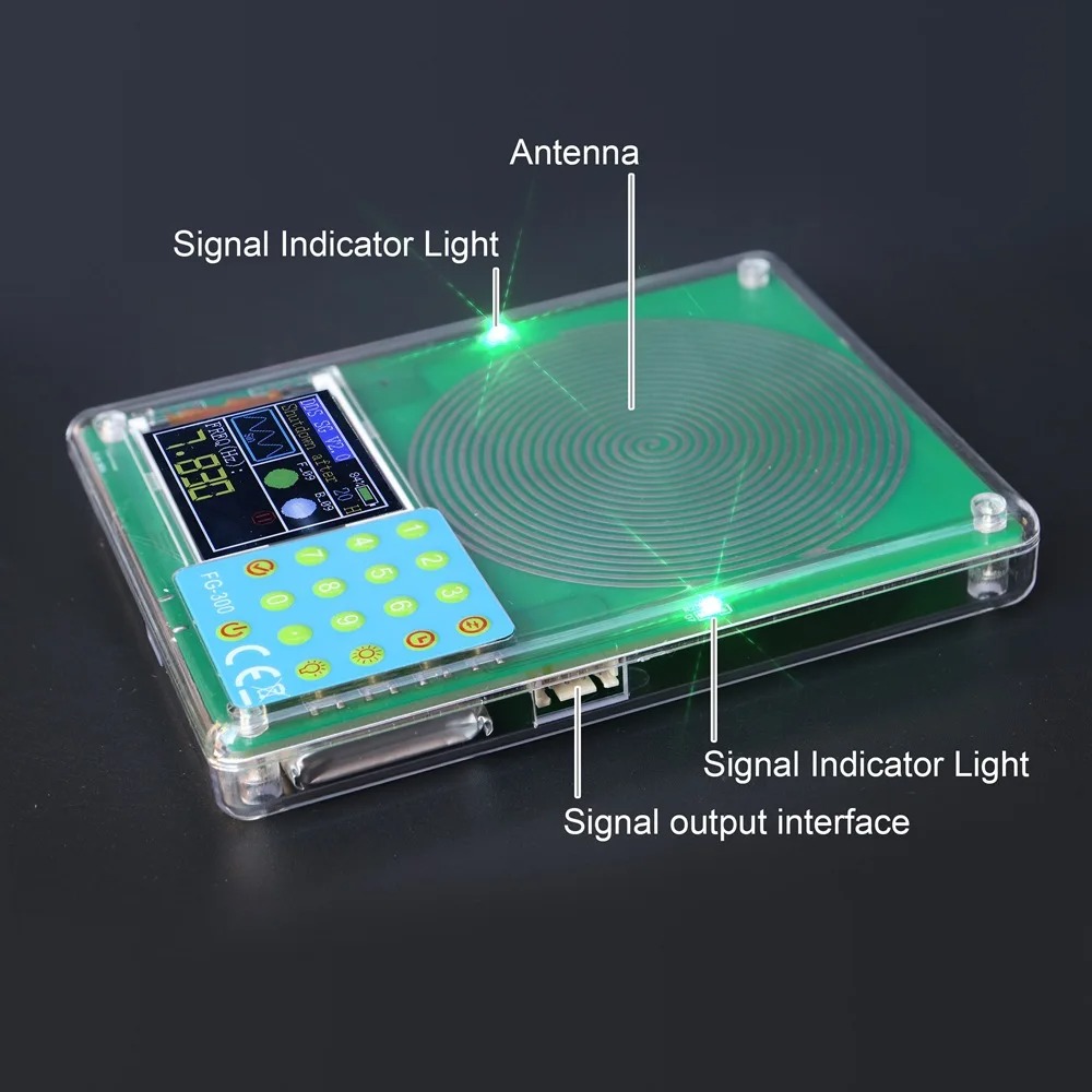 Meterk Signal Generator Sine Triangle Square Waves 1.8 Inch 1000mAh - FG-300 Gambar produk Meterk Signal Generator Sine Triangle Square Waves 1.8 Inch 1000mAh - FG-300