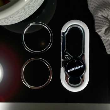 Gambar produk Taffware Gantungan Kunci Carabiner Keychain Clip Stainless Steel - A3746