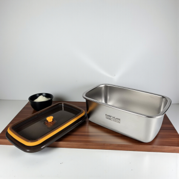 Gambar produk TaffHOME Kotak Makan Lunch Box Multifunction Stainless Steel 304 1000ml - AC-21