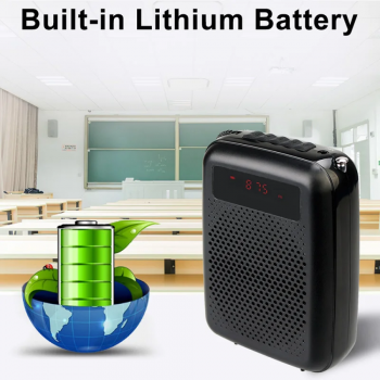 Gambar produk Little Bee Speaker Pinggang Bluetooth Voice Amplifier LED Wired 3W - YW-168U