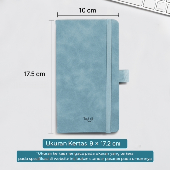 Gambar produk Toddi Buku Jurnal Hardcover Notebook Diary 200 Halaman Lined A6 - LXY0133