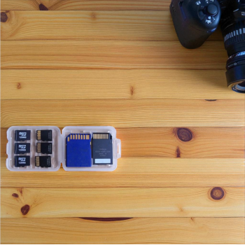 Gambar produk SDJZT Kotak Penyimpanan Kartu Memory SD MS TF SDHC MicroSD 8in1 Case - SD233