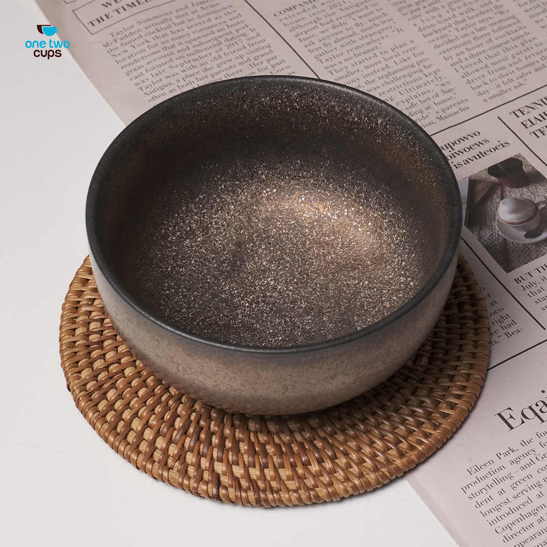 One Two Cups Mangkuk Teh Chawan Japanese Matcha Tea Bowl 480ml - VCM Gambar produk One Two Cups Mangkuk Teh Chawan Japanese Matcha Tea Bowl 480ml - VCM