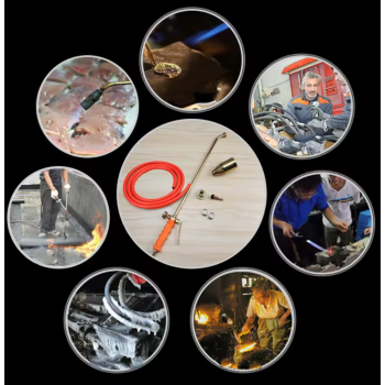 Gambar produk ZEHEN Alat Bakar Gas LPG Welding Torch Flamethrower Double Switch 50mm - ZS60