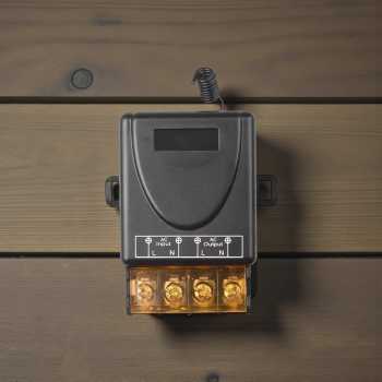 Gambar produk AMMTOO Receiver Remot Kontrol Lampu Gerbang Garasi 433MHz 220V - YL-AC02A
