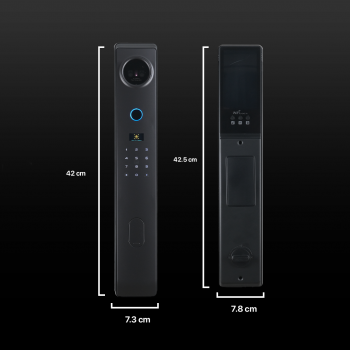 Gambar produk Glomarket Smart Door Lock Fingerprint Face Recognition Password Tuya - CS11