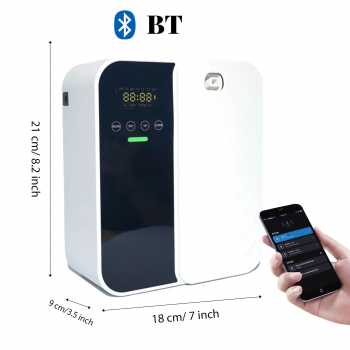 Gambar produk MIVM Diffuser Essential Oil Aromatherapy Bluetooth LCD Display 500ml - MV-50