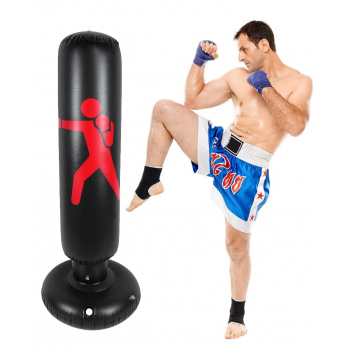 Gambar produk PUNCH Vertical Punching Bag Inflatable Classic Samsak Tinju 1.6M - PC-16