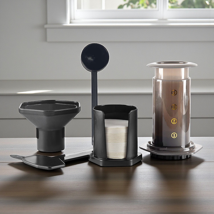 Gambar produk One Two Cups Set Pembuat Kopi Portable Coffee Espresso Maker - T35066