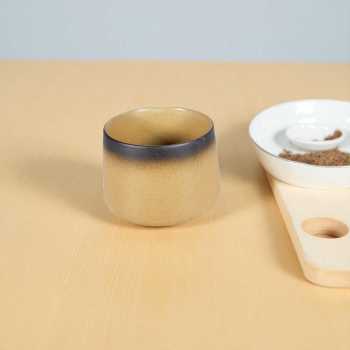 FLAMBE Gelas Keramik Kopi Teh Vintage Japanese Style Ceramic Cup 200ml - FB014
