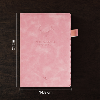Gambar produk Toddi Buku Jurnal Hardcover Notebook Diary 80GSM 360 Halaman Lined - CW-5025