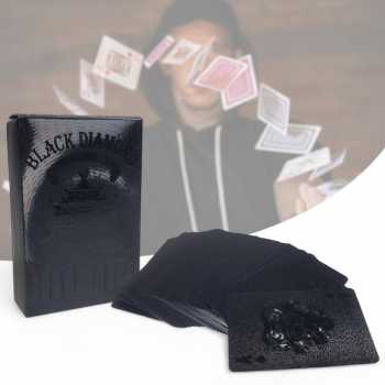 Black Diamond Kartu Poker Remi Plastik Waterproof - K8356