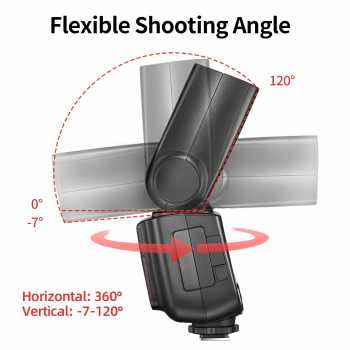 Gambar produk Godox Flash Camera Wireless Adjustable Focus 2.4GHz GN60 2980mAh 76W - V850III