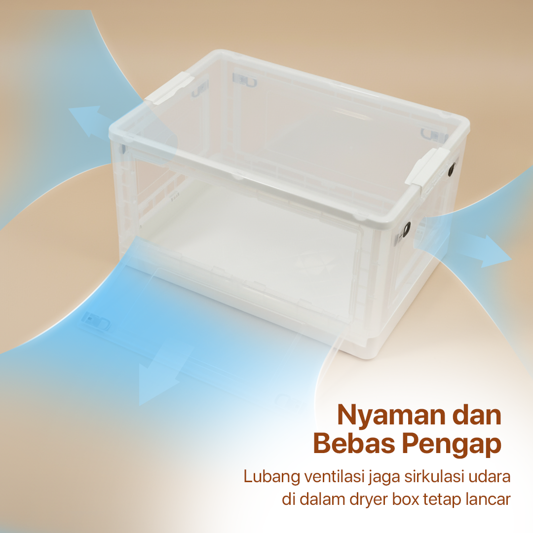 Gambar produk TECHMY Box Pengering Hewan Pet Drying Box Hair Blow Dryer - T100