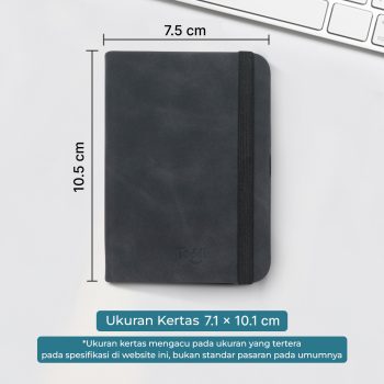 Gambar produk Toddi Buku Jurnal Hardcover Notebook Diary 200 Halaman Lined A7 - LXY0133