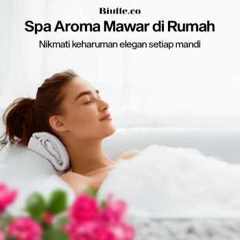 Gambar produk Biutte.co Garam Mandi Spa Aromaterapi Bath Salt 110g Rose - HK110