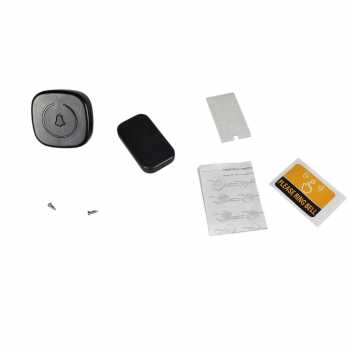 TaffHOME Bel Pintu Wireless Door Bell Waterproof EU Plug 60 Chimes - A6 Gambar produk TaffHOME Bel Pintu Wireless Door Bell Waterproof EU Plug 60 Chimes - A6