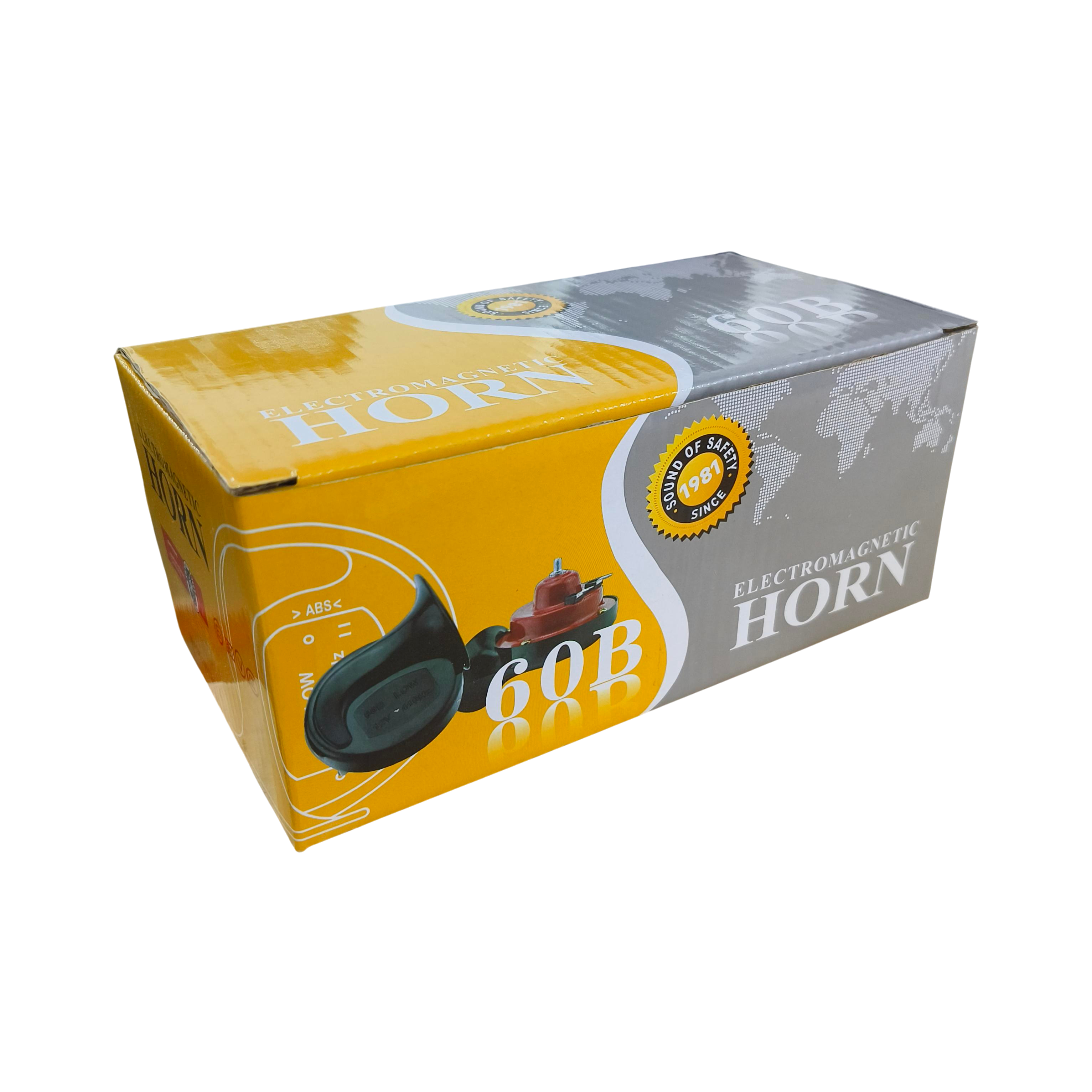 Gambar produk Type-R Klakson Mobil Model Snail Loud Air Horn 12V 60dB 2 PCS - 60B012