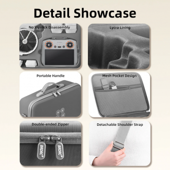 ALLOYSEED Tas Drone Shoulder Bag Protect Case Waterproof for DJI Flip - FJ20 Gambar produk ALLOYSEED Tas Drone Shoulder Bag Protect Case Waterproof for DJI Flip - FJ20
