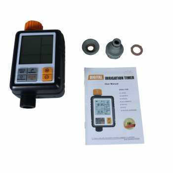 HANCI Digital Timer Keran Air Otomatis Programmable Irrigation IPX5 - HCT-311 Gambar produk HANCI Digital Timer Keran Air Otomatis Programmable Irrigation IPX5 - HCT-311