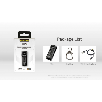 Gambar produk NITECORE Senter LED Mini Gantungan Kunci NiteLab MCT UHE 1200 Lumens - TUP2