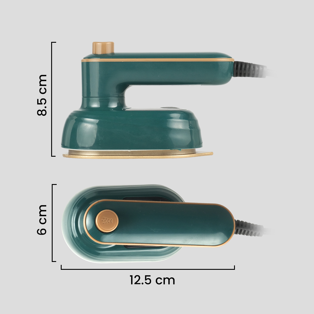 Gambar produk Karsah Setrika Mini Compact Ironing Handheld Semprot Air 38W 50ml - HX-6168