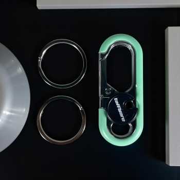 Gambar produk Taffware Gantungan Kunci Carabiner Keychain Clip Stainless Steel - A3746