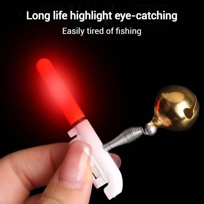 Gambar produk LUMOIS Lampu Pancing Joran LED Lonceng Luminous 5 PCS with Battery - LM-50