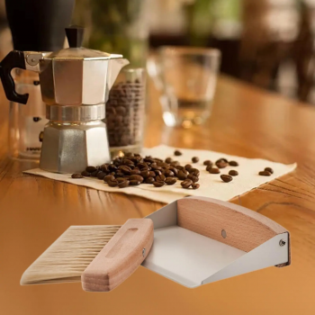 Gambar produk DLOW Set Alat Pembersih Bar Kopi Multifungsi Coffee Cleaning Brush Kit - DL-SET