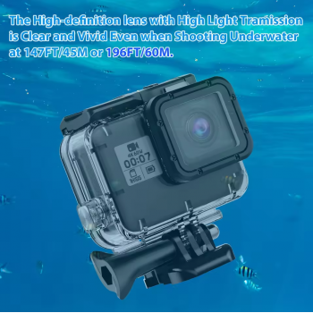 Gambar produk HONGDAK Underwater Waterproof Case 60 M for GoPro Hero 5/6/7 Normal Cover - GP0101