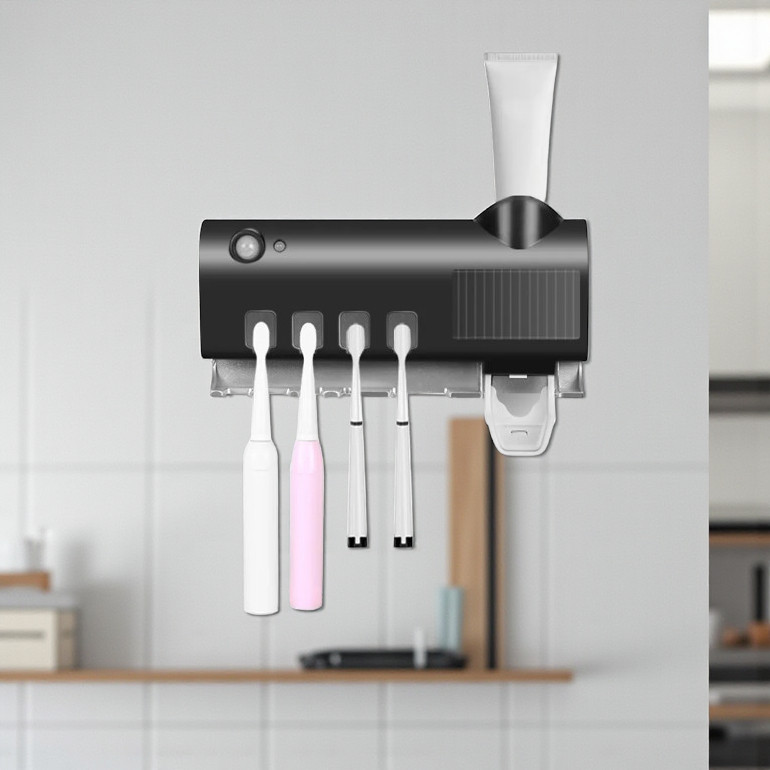 Gambar produk Xelxa Alat Sterilisasi UV Sikat Gigi Holder Dispenser Toothbrush - JX-5588