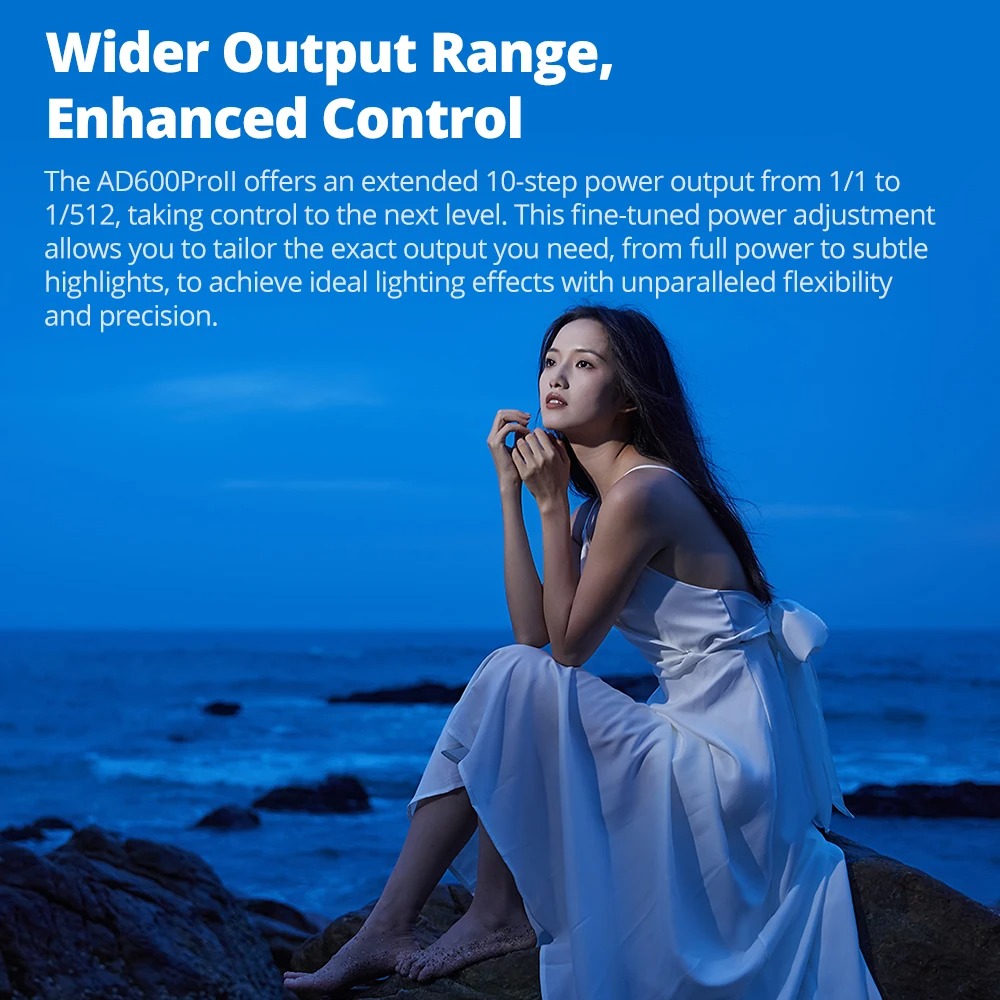 Gambar produk Godox Flash Camera Wireless 2.4GHz TTL 3in1 Color 2600mAh 600W - AD600ProII