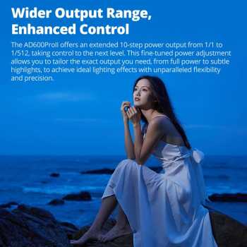 Gambar produk Godox Flash Camera Wireless 2.4GHz TTL 3in1 Color 2600mAh 600W - AD600ProII
