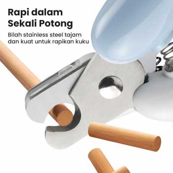 Gambar produk YIYUEQIANLI Pemotong Kuku Hewan Pet Dog Cat Nail Clipper LED - YIY001