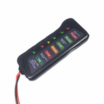 Gambar produk Tirol Tester Baterai Digital Battery Checker 12V 6 LED - BJ-803